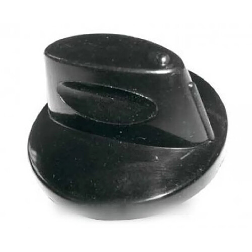 Bouton de commande noir pour table de cuisson whirlpool