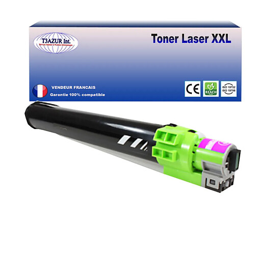 Toner compatible avec Ricoh Aficio MPC2800, MPC3300, MPC3001, MPC3501 - Magenta - 15 000 pages - T3AZUR