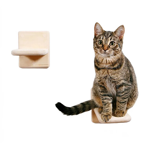 Universal 1 étagère d'escalade murale pour chat créatif chaton jouet | meubles scratch