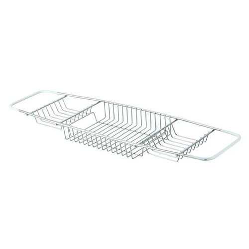 MSV Pont de baignoire Inox Gris