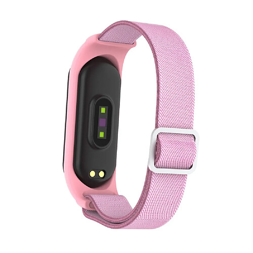 Bracelet en nylon Élastique rose pour votre Xiaomi Mi Band 3/4/5/6