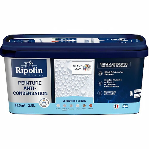 RIPOLIN PEINTURE ANTI-CONDENSATION 2,5L