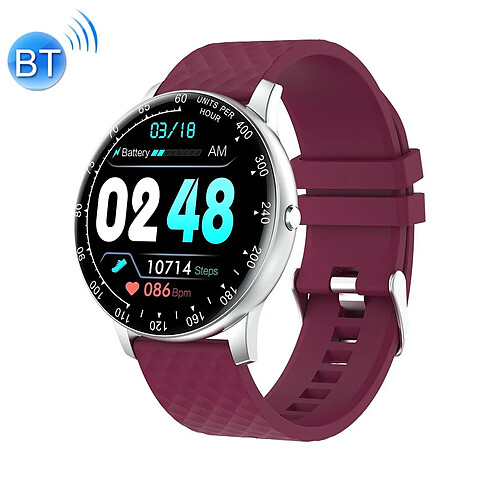 Yonis Montre Connectée Sport Rose HD Etanche Smartwatch