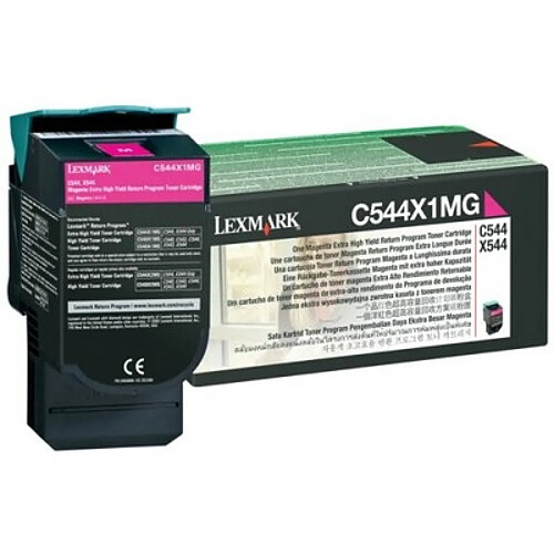 Lexmark C544X Toner Magenta C544X1MG (C544X1MG)