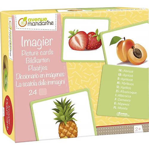 Ac-Deco Imagier - Fruits - Jeu éducatif