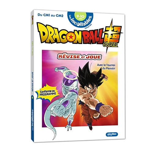 Les incollables, Dragon Ball super : révise et joue avec le tournoi du pouvoir : du CM1 au CM2, 9-10 ans