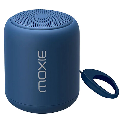 Moxie Enceinte Portable Bluetooth Étanche avec Autonomie 12 Heures Bleu