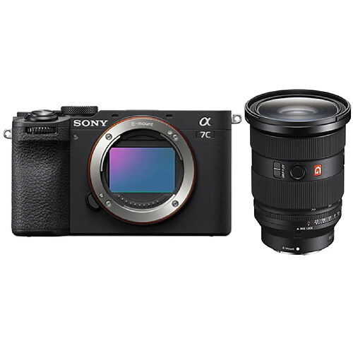 Sony Alpha A7C II noir Boîtier + Sony FE 24-70 mm f2.8 GM II (SEL2470GM2) monture E