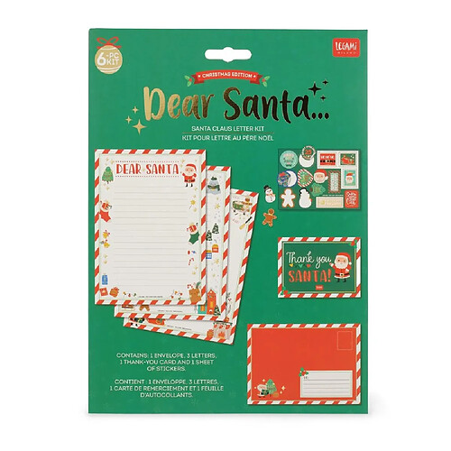 Légami Kit pour lettre au pere noel