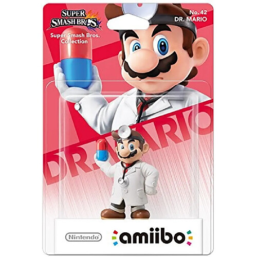 Nintendo Amiibo Super Smash Bros Dr Mario Wii U