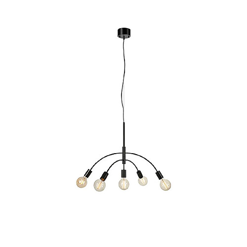 Markslojd Suspension Cygnus Métal Noir 5 ampoules 51cm