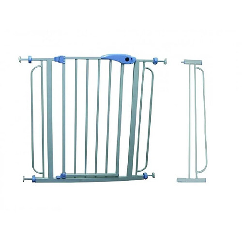 Bcelec 5664-1093 Barrière de sécurité extensible de 76 à 107 cm, avec rallonge fournie