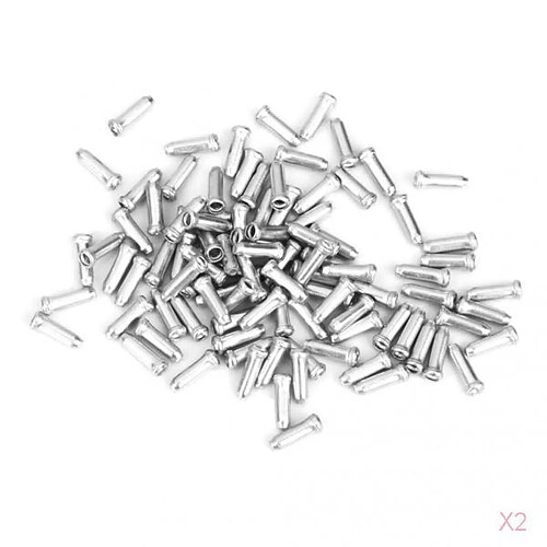 100pcs Vélo Bouts De Câble De Frein De Vélo De Shifter