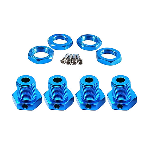 Moyeux De Roue 17mm Hex Nuts Threadlocks Kit 5353 For Tra-xxas E-Revo Blue