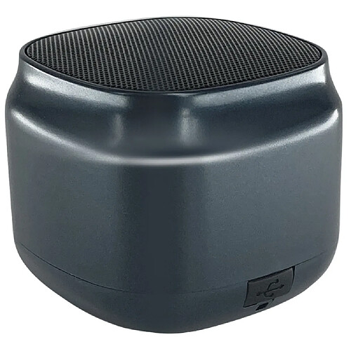 General Petit haut-parleur Bluetooth, mini haut-parleur sans fil portable, appairage stéréo riche en basses percutantes, mini haut-parleur percutant avec micro intégré, appel mains libres, carte TF, son et basses HD (bleu marine)