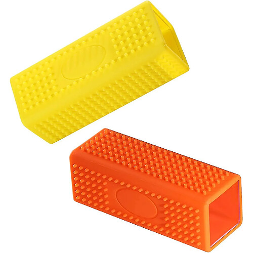 pack De 2 Épilateurs Pour Chiens Et Chats Pour Voitures Tapis Canapé Brosse Nettoyante En Caoutchouc Creux