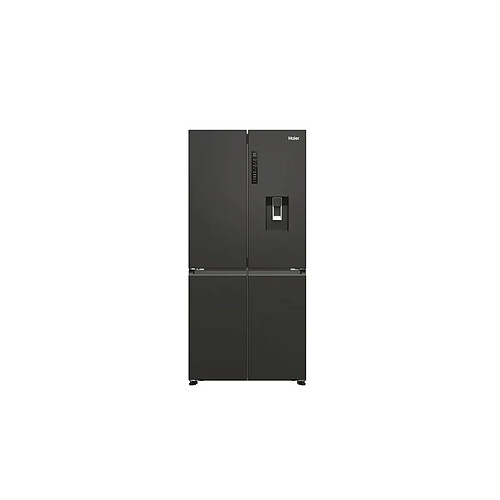 Réfrigérateur américain 83.3cm 463l no frost noir - HCR3818EWPT - HAIER