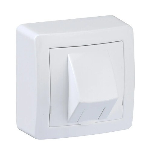 Schneider Electric Alréa - Prise RJ45, cat. 6 UTP - Blanc