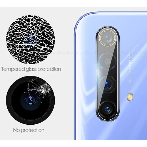 PHONECARE Film de Verre trempé pour le Caméra Arrière - Realme X50 Pro