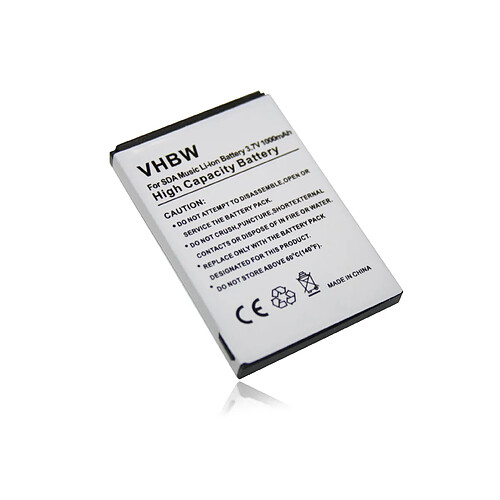 vhbw batterie compatible avec Fujitsu-Siemens Loox N100, N110 système de navigation GPS (1000mAh, 3,7V, Li-Ion)