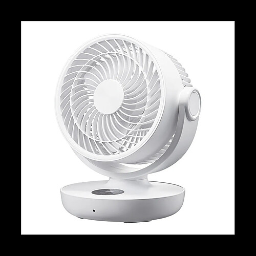 Ventilateur Portable Ventilateur de Bureau USB Ventilateur Télécommandé Ventilateur Silencieux Rechargeable Ventilateur de Circulation d'Air Ventilateurs Verticaux 10000mAh Bureau Home2