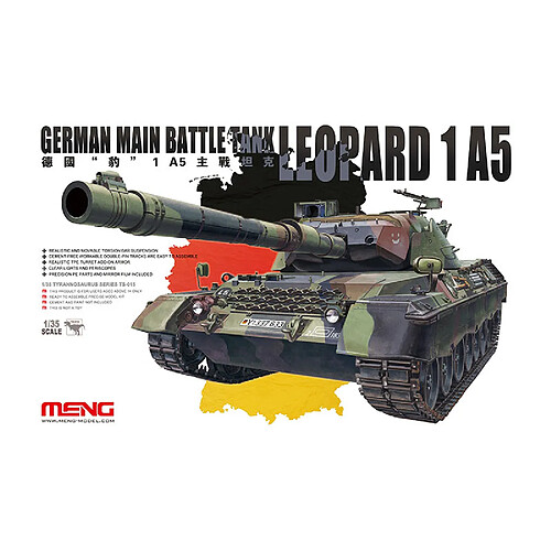 Meng Maquette Accessoires Militaires : German Main Battle Tank Leopard 1 A5