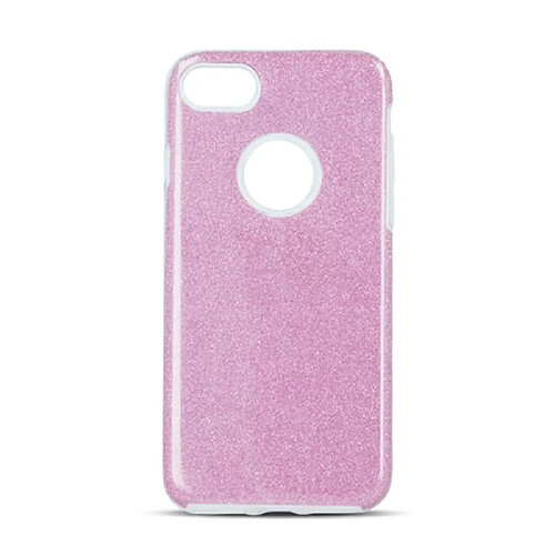 Coque en TPU 3 en 1 pailletée pour IPhone 12 Mini 5,4" rose