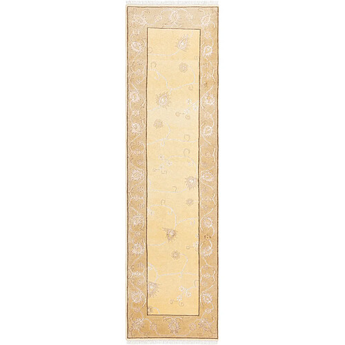 Vidal Tapis de couloir en laine 292x79 brun Darya