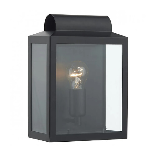 Luminaire Center Applique murale Notary noir et verre 1 ampoule