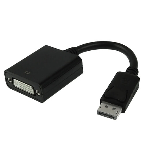 Wewoo Display Port Male vers DVI 24 + 1 Câble adaptateur femelle, Longueur: 20cm