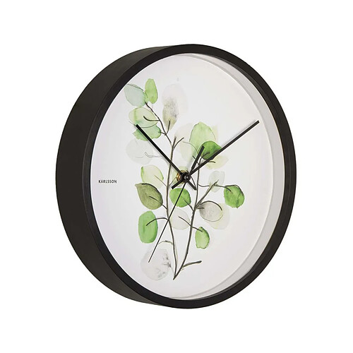 Karlsson Horloge ronde Botanical 26 cm Eucalyptus.