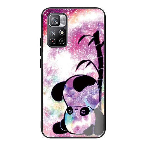 Coque en TPU anti-rayures Panda pour Xiaomi Redmi Note 11/Poco M4 Pro 5G