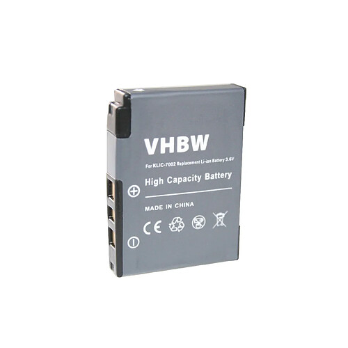 Vhbw Batterie LI-ION compatible pour KODAK Easyshare V530 / V603 / V 530 603 remplace Klic-7002