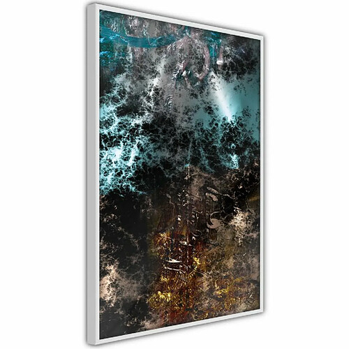 Paris Prix Affiche Murale Encadrée Dark Matter I 20 x 30 cm Blanc