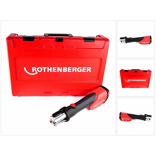 Rothenberger Presse à accu ROMAX 4000 Basic Set 12 - 110 mm sans accu. sans chargeur coffret