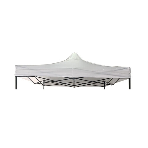 Mobili Rebecca Couverture De Toit Gazebo Polyester Blanc imperméable 3x3