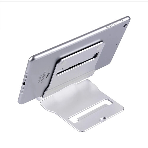 Wewoo Support Holder pour iPad et iPhone tablette de de de bureau en alliage d'aluminium pliable réglable portable