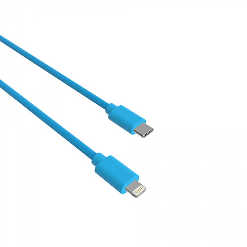 Jaym Câble USB-C vers Lightning 3A - 1,5 mètres - Collection POP - Bleu