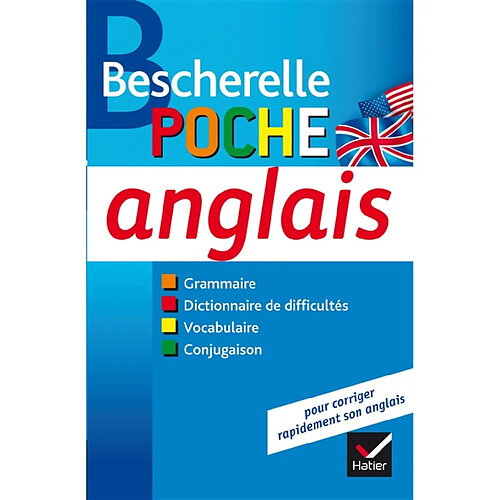 Anglais, poche : grammaire, dictionnaire de difficultés, vocabulaire, conjugaison · Occasion