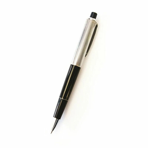 Paris Prix Stylo Choc Électrique 14cm Noir & Argent