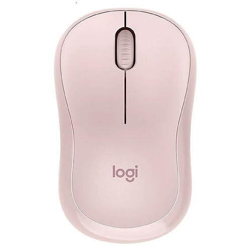 Souris sans fil Logitech M221, Bluetooth, silencieuse, 2.4GHz, optique et ergonomique , compatible Mac OS/windows 10/8/7 10 * 6 * 3.9cm - Rose