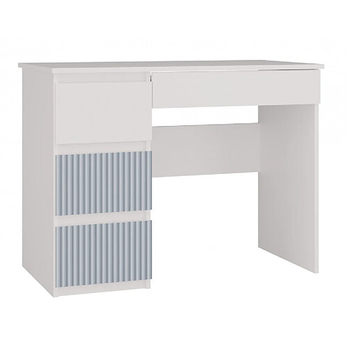 Vivaldi Bureau de Gauche Blues Blanc Bleu 98 cm