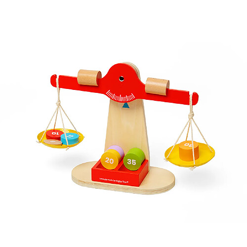 Bigjigs Toys Jeu de balance en bois