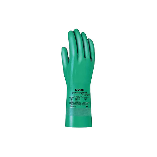 Gants de protection nitrile Uvex profastrong NF33