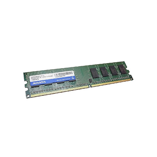 1Go RAM ADATA AD2U800B1G6-B DDR2 PC2-6400U 800Mhz DIMM 240-Pin 1.8v CL6 · Occasion