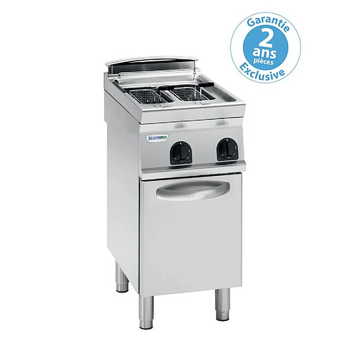 Friteuse Electrique sur Coffre - 2 x 8 Litres - Commandes Mécaniques - Gamme 700 - Tecnoinox