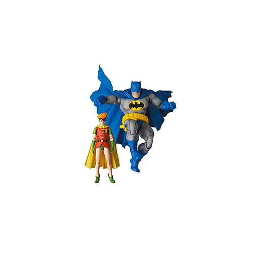 Medicom Toys Batman : Dark Knight - Figurines MAF EX Batman Blue Version & Robin 11- 16 cm