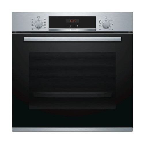 Four intégrable multifonction 71l 60cm a pyrolyse inox - hba573es0 - BOSCH