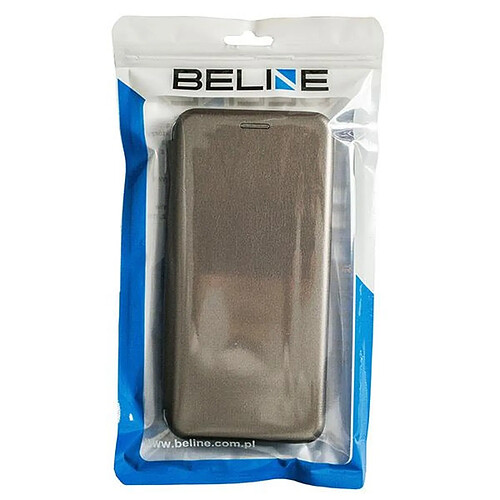 Ozzzo beline etui book magnetic redmi 9a stalowy/steel