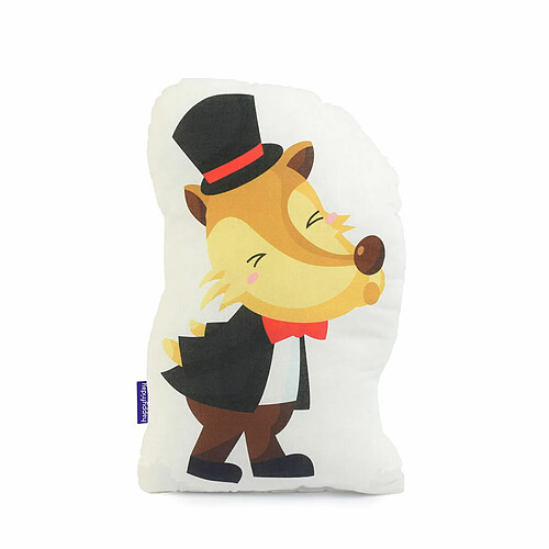 Happy Friday Coussin HappyFriday Mr Fox Multicouleur Renard 40 x 30 cm